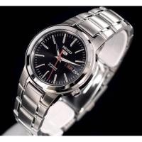 ราคา SEIKO 5 Automatic รุ่น SNKA07K1 นาฬิกาข้อมือผู้ชาย สายสแตนเลส หน้าปัดสีดำ - แท้ 100% ประกัน 1 ปี (1271969847)