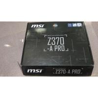 ราคา เมนบอร์ด MSI Z370-A Pro (Mainboard) 1151 v2 ใส่ gen 8 9 (6828366403)