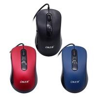 ราคา OKER A-186 USB Optical Mouse สายusb รุ่นA-186 (4957213098)