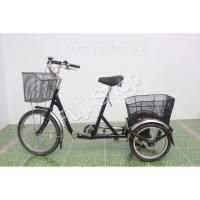 ราคา จักรยานสามล้อญี่ปุ่น - ล้อ 20 / 16 นิ้ว - ไม่มีเกียร์ - สีดำ [จักรยานมือสอง] (17863910851)