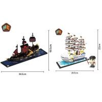 ราคา เลโก้ ตัวต่อ นาโนเรือโจรสลัด วันพีช หนวดขาว หนวดดำ (4252076882)