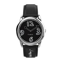 ราคา TIMEX TW2W25400 นาฬิกาข้อมือผู้หญิง รุ่น TW2W25400,สาย LEATHER, สีดำ (25064066616)