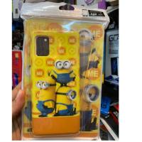 ราคา เคส Samsung A51 ประกบหน้าหลังลาย การ์ตูน พร้อมฟิล์มกระจกกันแตกเต็มจอ ลายเดียวกับเคส (7838530683)