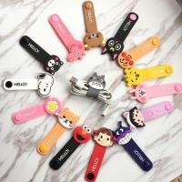 ราคา ที่รัดสายชาร์จและหูฟัง แบบซิลิโคน ลายการ์ตูน น่ารัก (6030736112)