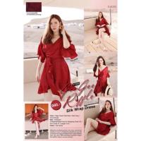 ราคา FLAT2112 FT269 : GEE GEE RUFFLE SILK WRAP มือสอง (2820836837)