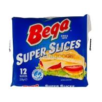 ราคา BEGA SUPER SLICES 250g.(12 SLICES ) เบก้า เชดด้าชีสแบบสไลด์ 250 กรัม ( 12 แผ่น) นำเข้าจากออสเตรเลีย (19462981853)