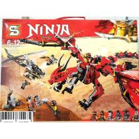 ราคา firstbuy_ตัวต่อเลโก้ นินจามังกรแดงตัวใหญ่ SY1128 ชุด นินจาโก มังกรแดงตัวใหญ่ จำนวน 955 ชิ้น มาใหม่ (7412977038)