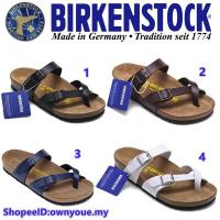 ราคา รุ่นใหม่Birkenstock Men/Women Classic Cork Slippers Beach Casual shoes Mayari series 35-46 (25105705117)