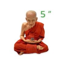 ราคา หลวงปู่ทวด เหยียบน้ำทะเลจืด วัดช้างให้ (หน้าตัก 5นิ้ว สูง18ซม.)งานไฟเบอร์หุ่นขี้ผึ้ง ห่มจีวรเสมือนจริง ท่านเป็นพระผู้ปฏิ (16009634405)