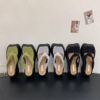 ราคา รองเท้าแตะแฟชั่นผู้หญิงรองเท้าแตะแฟชั่นสตรี ใส่สบาย ส้นสูง (12993340335)