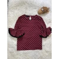 ราคา เสื้อ CPS(Chaps) (มีป้าย) คอกลม แขนสามส่วน ไซส์ XS อกเสื้อ 33 นิ้ว (5252867432)