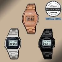 ราคา CASIO นาฬิกาข้อมือผู้หญิง รุ่น B640WC-5ADF สีพิ้งค์โกลด์, B640WD-1AVDF สีเงิน, B640WB-1ADF สีดำ ใหม่ แท้ ประกัน CMG 1 ปี (1184852149)
