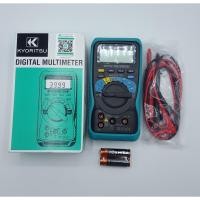 ราคา ดิจิตอลมัลติมิเตอร์ KYORITSU รุ่น KEMD1009 สีเขียว (22589534510)