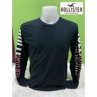 ราคา HOLLISTER เสื้อยืดคอกลม แขนยาวจั้ม มือสอง สภาพ 90% (25008400671)