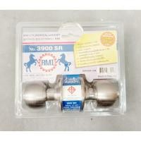 ราคา YOJI ONLINE ลูกบิดประตูอัดแผง RMI # 3900 SR ห้องน้ำ กลมด้าน (6517158990)
