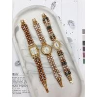 ราคา นาฬิกา สายร้อยด้วยมุกคริสตัลสวารอฟสกี้ เก๋ๆ (17944707554)