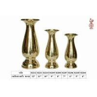 ราคา ชุดแจกันทองเหลืองคู่ทรงแก้ว (9322463815)