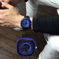 ราคา Fashion RELEASE Watchs นาฬิกาข้อมือ ดิจิตอล สายยาง ผู้ชาย ผู้หญิง เท่ๆ ราคาถูก สายสีดำ/น้ำเงิน รุ่น SQ-Blue/Black (385808725)