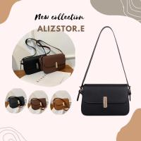 ราคา พร้อมส่งจากไทย กระเป๋าสะพายข้าง กระเป๋าสะพายไหล่ กระเป๋าสไตล์เกาหลี หนังpu (15153853130)