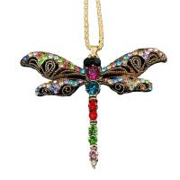 ราคา สร้อยคอ สร้อยคอคริสตัล สร้อยคอคริสตัลพร้อมจี้ แมลงปอ หลากสี สร้อยคอแฟชั่น (5711519494)