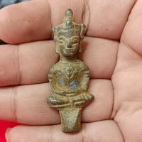 ราคา พระยอดธงทรงเครื่อง กรุอยุธยา เนื้อทองแดงเก่า ขนาด 4 ซม. (25916035381)