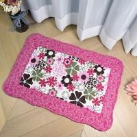 ราคา พรมปูพื้น พรมเช็ดเท้า พรมกันลื่น สไตล์วินเทจขนาด40*60cm (1659164206)