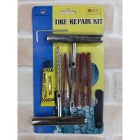 ราคา ชุดปะยางรถยนต์และมอเตอร์ไซค์ ฉุกเฉินขนาดพกพา(ด้ามเหล็ก) (2281593719)