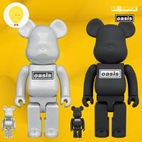 ราคา gachabox Bearbrick Oasis White Chrome / Rubber Black 100％ + 400% แบร์บริค ของแท้ - Medicom Toy Be@rbrick (10039314133)