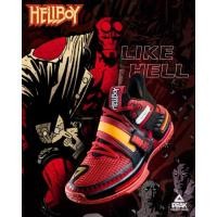 ราคา รองเท้าบาสเกตบอล ยี่ห้อ PEAK รุ่น Taichi Flash Lou Williams 2.0 x HELLBOY แท้ % (Size 43) (10821726666)