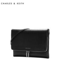 ราคา กระเป๋าคลัชท์ Charles&Keith สะพายข้าง สีดำ (2405058925)