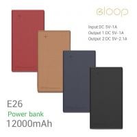 ราคา Telecorsa Eloop E26 PowerBank 12000 mAh คละสี (6641948111)