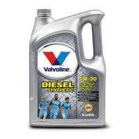 ราคา [ฟรี 1 ลิตร] Valvoline Diesel Synthetic 5W-30 น้ำมันเครื่องยนต์สังเคราะห์ 100% ดีเซล ขนาด 6 ลิตร (1190956156)