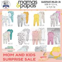 ราคา ┇♤✶ถูกที่สุดชุดหมีคลุมเท้า ชุดหมี ชุดนอนเด็ก ทารก เด็กแรกเกิด เซ็ท3ตัว✅พร้อมจัดส่งลายMamas&Papas (SET ลาย37-47 (13914030997)