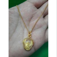 ราคา สร้อยคอสีทองพร้อมจี้พญาครุฑ (2665321965)
