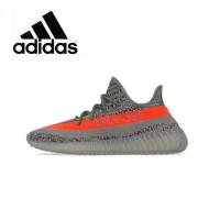 ราคา adidas originals Yeezy Boost 350 V2Beluga Reflective Grey Orange Full Star for men and women (22879245470)
