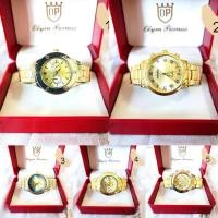 ราคา นาฬิกาข้อมือตัวเรือนสีทองหน้าปัดทอง (24115283596)