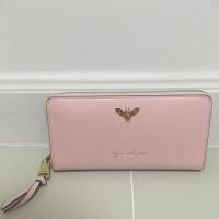ราคา กระเป๋าสตางค์ LYN มือ 1 สีชมพู แท้จากshop (3101415540)