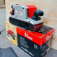 ราคา MASAKI เครื่องขัดกระดาษทราย สายพาน รถถัง 4 นิ้ว รถถังขัด 4นิ้ว Mod.MK-941 กำลังไฟ 1500W (16998123331)