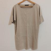 ราคา เดรสทรงตรง Zara สีเบจ (2779579303)