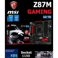 ราคา Mainboard INTEL MSI Z87M GAMING Socket 1150) มือสอง พร้อมส่ง แพ็คดีมาก!!! [[[แถมถ่านไบออส]]] (19265075797)