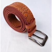 ราคา เข็มขัดวินเทจ เข็มขัดคาวบอย เข็มขัดสไตล์คาวบอย ลายอินเดียนแดง-คาวบอย (21215903669)