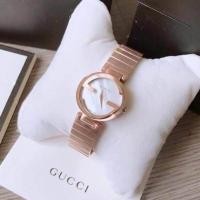 ราคา GUCCI Pearl Dial Ladies Watch สีโรสโกลด์ (1155152199)