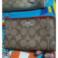ราคา Coach คล้องมือ S 2ซิป แท้100% (2178676840)