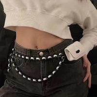 ราคา พร้อมส่ง Micro belt bag กระเป๋าเข็มขัด แต่งสายโซ่ร้อยหนัง กระเป๋าคาดเอว ไซส์มินิ (11213203417)