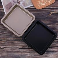 ราคา ถาดอบขนมทรงสี่เหลี่ยม 8 นิ้ว เคลือบเทปล่อน Non-Stick สีทอง (4752130241)
