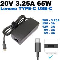 ราคา Adapter Notebook Lenovo แบบ TYPE-C USB-C 20V 3.25A 65W For Lenovo ThinkPad X1 X270 carbon 2017 E480 E580 S2 Yoga 2018 (24009168775)