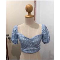 ราคา เสื้อครอปแขนตุ๊กตาลายหัวใจ (5415395711)