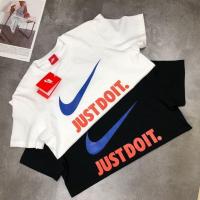 ราคา เสื้อยืดคอกลม❏เสื้อยืดพิมพ์ลาย % Nike Just Do It คู่รักชายหญิงพร้อมไซส์แบรนด์อินเทรนด์ เสื้อยืดฤดูร้อน (18474225654)