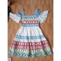 ราคา เดรสเปิดไหล่งานปักสีขาว ป้ายCALISA (20019058506)