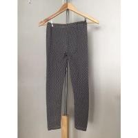 ราคา Uniqlo leggings Kids เด็กผู้หญิง Size XL ลายตารางขาวดำ (10746172150)